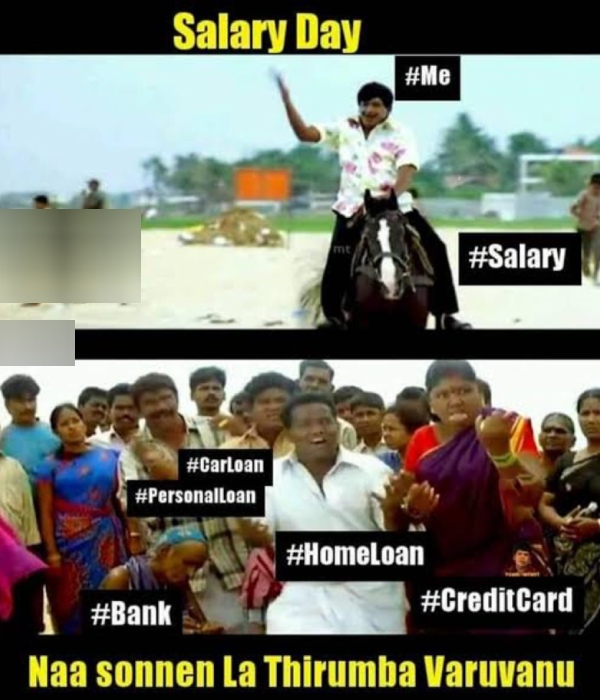 Salary memes: Funny memes collection on salary 01-03-24