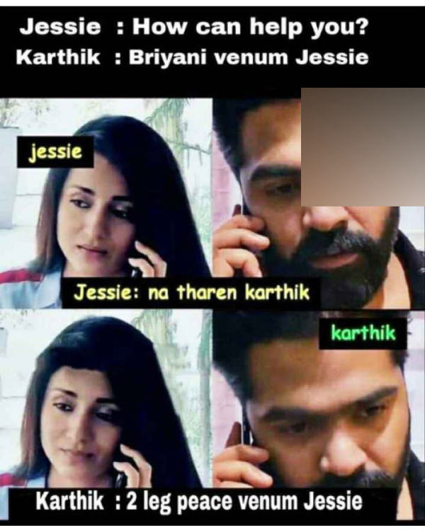 Funny memes collection on Ramzan briyani and nombu kanji 25-04-2024