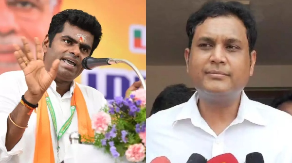 Contest is between dmk and aiadmk only We cannot give an answer to small candidates says Minister TRB Rajaa