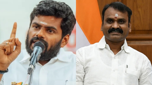 BJP Chief Annamalai and L Murugan to travel to Delhi on candidates list for Tamil Nadu BJP Chief Annamalai and L Murugan to travel to Delhi on candidates list for Tamil Nadu