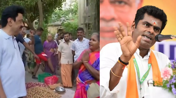 BJP Annamalai criticizes that this arrogance is DMK s inborn quality
