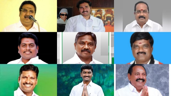 What is the background of 33 AIADMK candidates