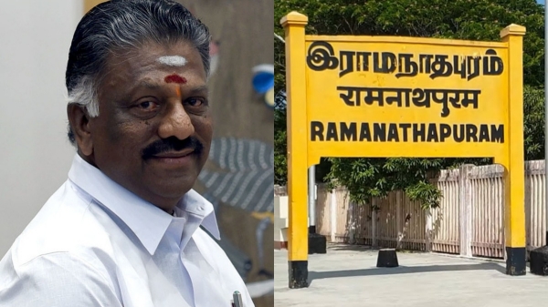 Why I contesting in Ramanathapuram O Panneerselvam explains