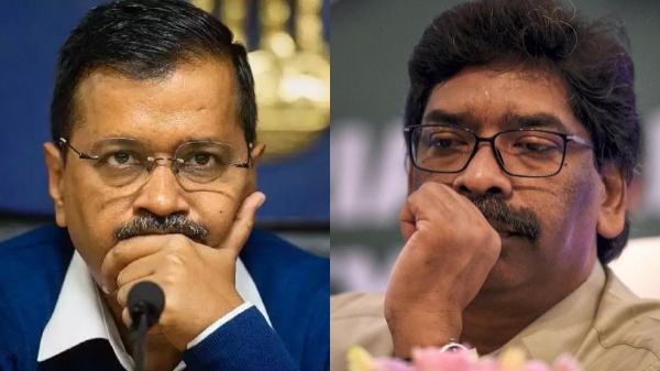 Hemant Soren Arvind Kejriwal ED arrested 2 Chief Minsiters with-in 2 Months