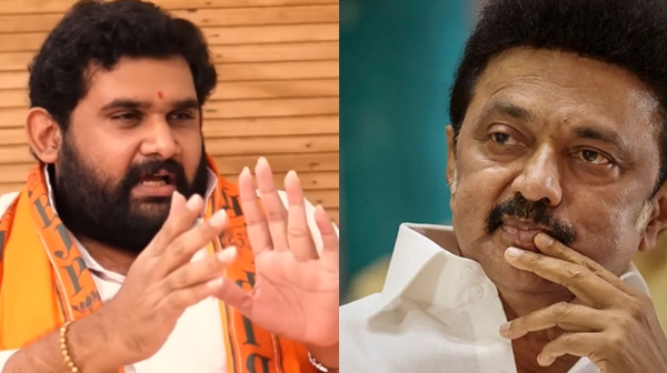 BJP Amar Prasad Reddy says that CM Stalin is responsible for my family if any harm comes