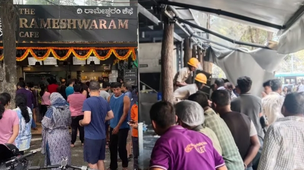 Blast at Bengalore Rameshwaram Cafe- 4 injured