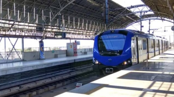 Chennai Metro Rail Ltd is tracking on Poonnamallee - Porur metro works