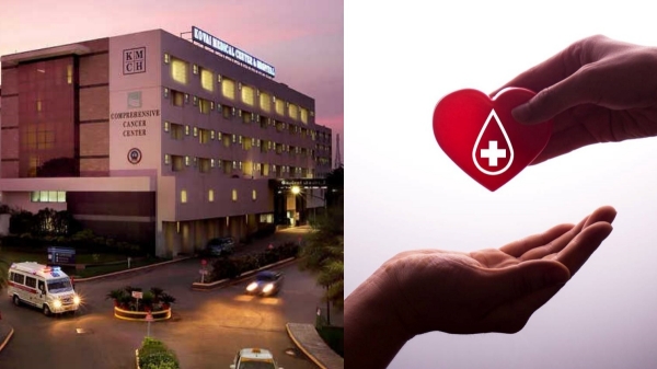 A 36 year old man asks for 40 Units blood donation for his kidney Transplant treatment at KMCH in Coimbatore