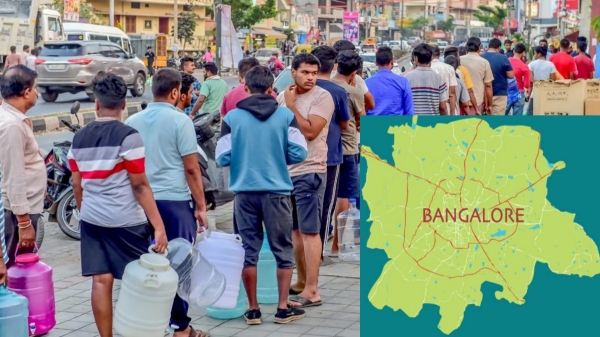 What is the reason behind Bangalore water crisis and how we can solve it