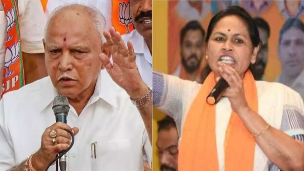 Controversy Remark Who is Union Minister Shobha karandlaje and How she Close to BJP leader yediyurappa Controversy Remark Who is Union Minister Shobha karandlaje and How she Close to BJP leader yediyurappa