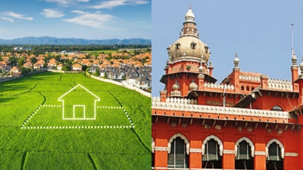 convert the land into a residential plot HC imposed a fine of 10000 rupees on the tahsildar convert the land into a residential plot HC imposed a fine of 10000 rupees on the tahsildar