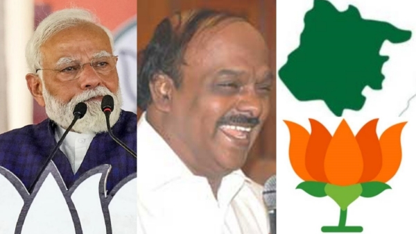 Can BJP win minority votes in Vellore Constituency and Super star Rajinikanth congratulated BJP A C Shanmugam