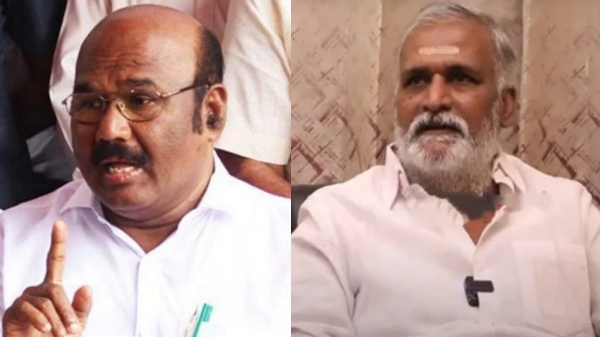 DMK AIADMK candidates came to file nomination simultaneously in North Chennai Situation Tensed DMK AIADMK candidates came to file nomination simultaneously in North Chennai Situation Tensed