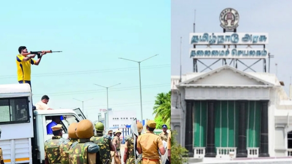 Departmental action taken against the officers involved in the tuticorin shooting incident HC important order Departmental action taken against the officers involved in the tuticorin shooting incident HC important order