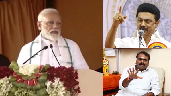 MoS L Murugan says that if modi know to speak tamil then no dravida model government