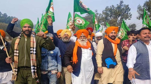 The farmers association protest march towards Delhi to resume again today