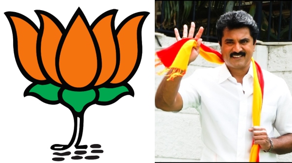 Lok sabha election 2024 Sarathkumar s Samathuva Makkal Katchi joins with BJP