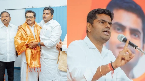 There is a need for Sarathkumar in national politics says Annamalai