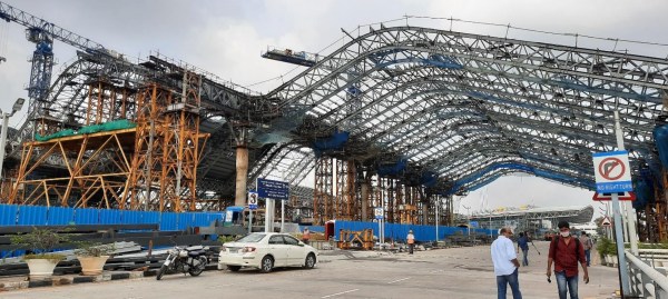 Chennai airport will now have totally new look in 2 yrs as new building is being constructed Chennai airport will now have totally new look in 2 yrs as new building is being constructed