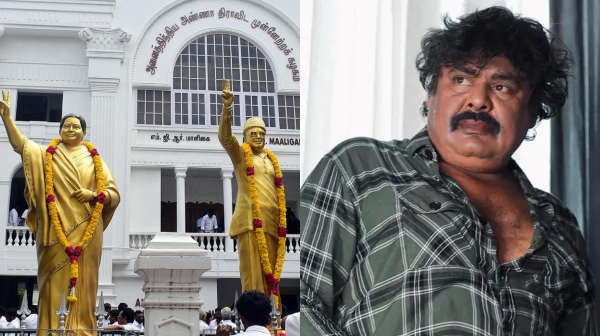 Mansoor Ali khan explains why he went to AIADMK party office for alliance talks