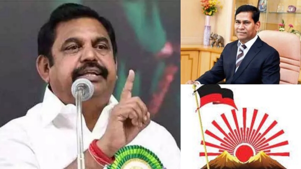 ADMK chief Edappadi Palanisamy targets DMK for getting electoral bonds from lottery martin