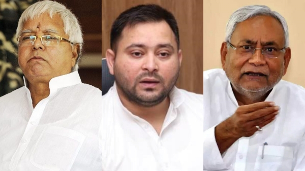 Does not feel ashamed Lalu prasad yadav slams Nitish kumar who allied with BJP after broked out with RJD