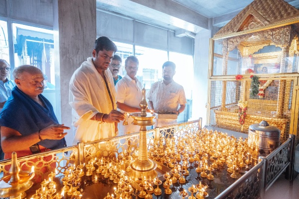 Annamalai goes to temple and starts election works in Coimbatore