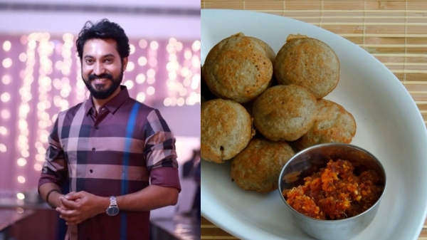 How to do pearl millet paniyaram by Madhampatti Rangaraj