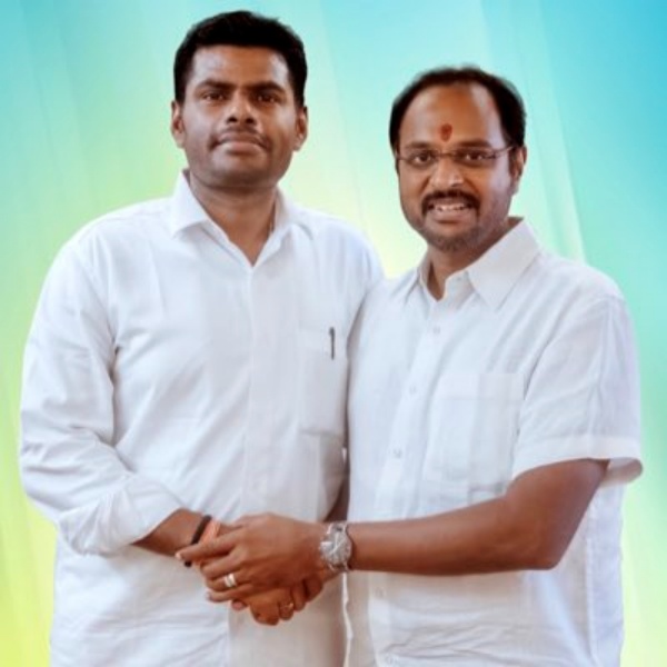 BJP AP Muruganandham contests in tirupur Who is he