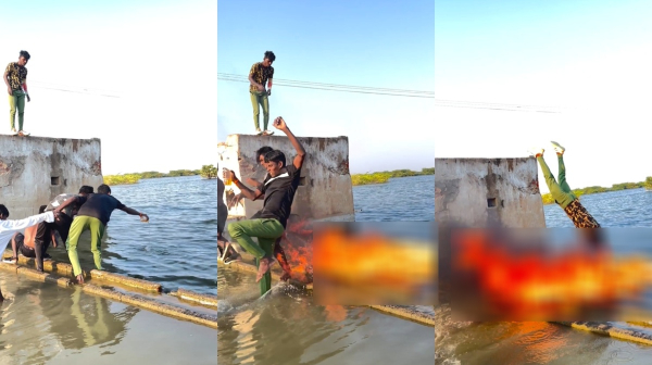 In Tuticorin Two youth arrested for Dangerous Stunt for youtube Videos