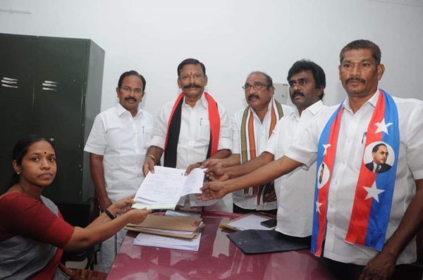 Salem dmk candidate Selvaganapathy s candidature withheld