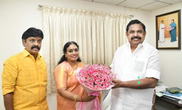 Edappadi palanisamy gives Seats in AIADMK for 2 heads who jumped from DMK recently Edappadi palanisamy gives Seats in AIADMK for 2 heads who jumped from DMK recently