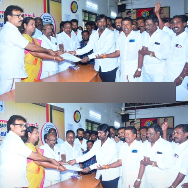 Vijaya Prabhakaran son of Vijayakanth who is contesting in Virudhunagar Lok Sabha constituency Vijaya Prabhakaran son of Vijayakanth who is contesting in Virudhunagar Lok Sabha constituency