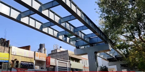 Happy update about the first steel bridge in the T Nagar Chennai Let s go in five minutes