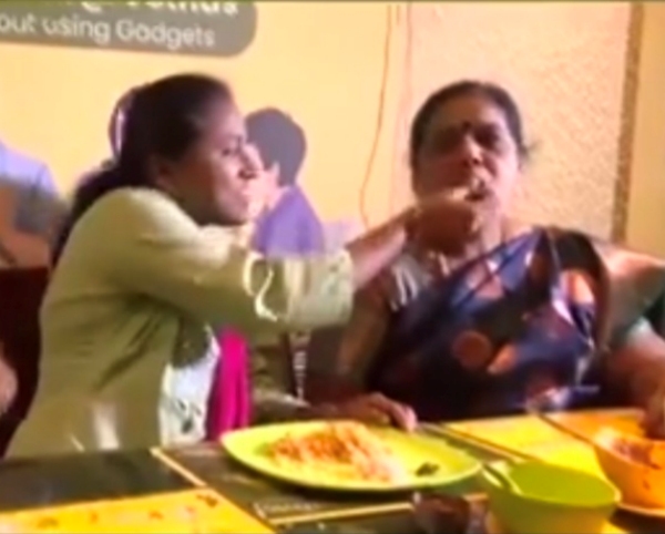 No need to pay bill if mother-in-law-daughter-in-law feeds food