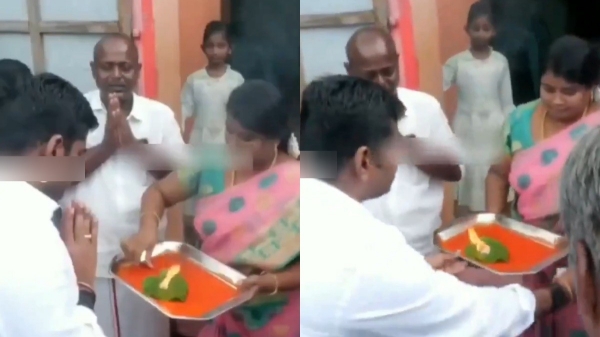 Coimbatore election officer investigates about the video that annamalai giving money