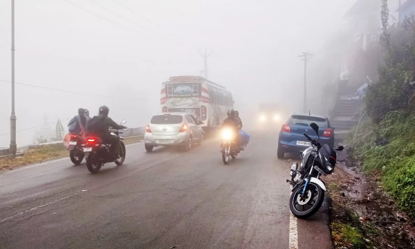 The people of Kodaikanal are all happy A pleasant surprise for the tourists The people of Kodaikanal are all happy A pleasant surprise for the tourists