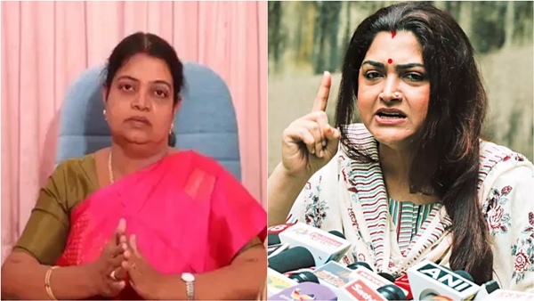 Kalaignar magalir urimai thogai Minister Geetha Jeevan condemned Khushbu s speech