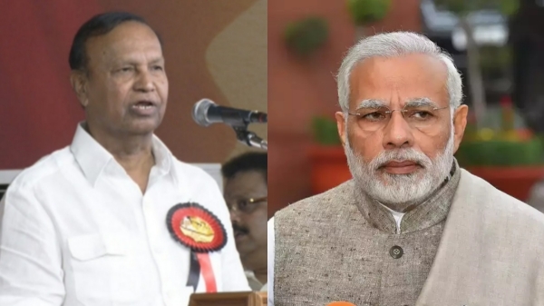 DMK TR baalu reply to pm modi about his speech on auditor ramesh murder
