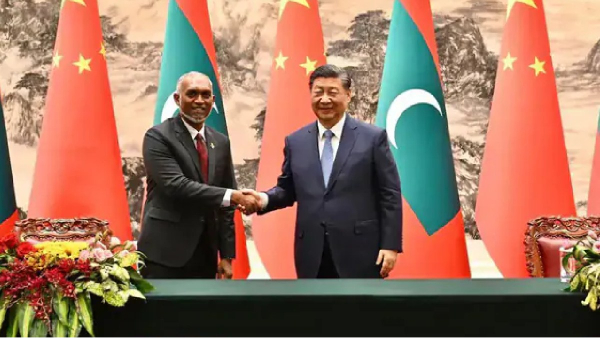 China signs defence cooperation agreement with Maldives Amid Row With India