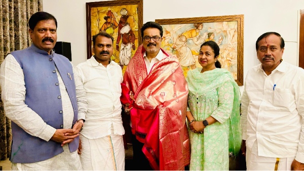 Lok sabha election Sarathkumar s Samathuva Makkal Katchi Alliance with BJP