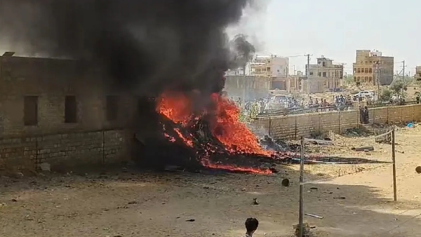 For the First time Air Force s Tejas aircraft crashes in Rajasthan
