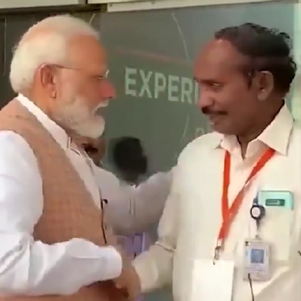 Scenes of Modi appeasing ISRO Sivan in a BJP campaign video have sparked debates