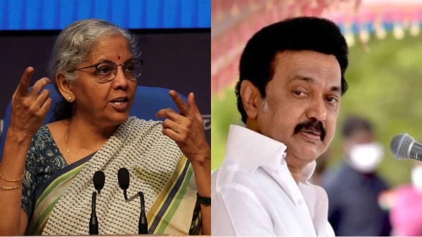 Tamilnadu CM Stalin targets Nirmala Sitharaman for her speech on relief money for people Tamilnadu CM Stalin targets Nirmala Sitharaman for her speech on relief money for people