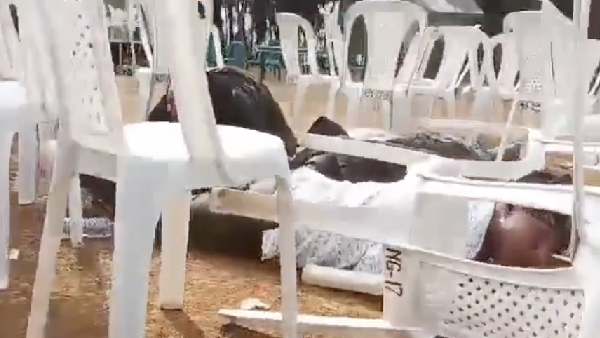 Sudden shooting During Congress Candidate s Public Meeting in Manipur