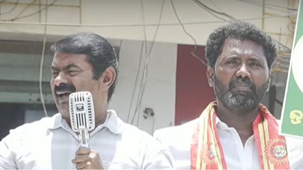 Naam Tamilar Party rejects Caste based votes to Candidates says Seeman