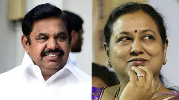 DMDK will keep his word Premalatha Praises AIADMK Edappadi Palaniswami at trichy Rally