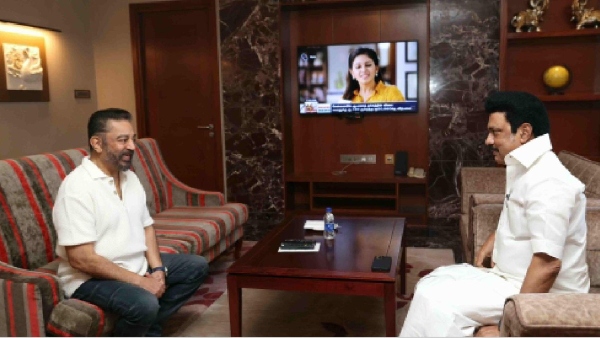 MNM President Kamal Haasan met Chief Minister Stalin today at salem