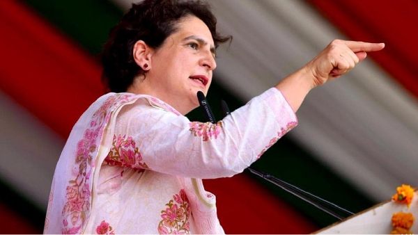 Priyanka Gandhi alleges that BJP owes Rs 1 5 lakh to every Indian