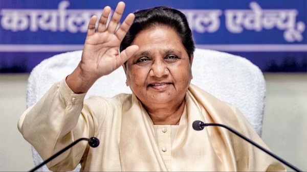 Mayawati has announced that the Bahujan Samaj Party will contest alone in the Lok Sabha elections